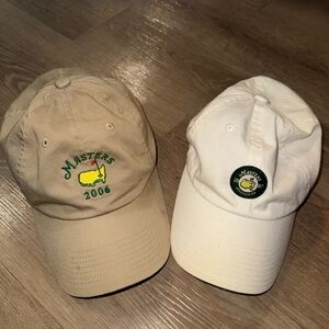 Masters Tournament Golf Hats - Set of 2